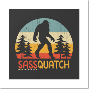 Sassquatch Posters and Art